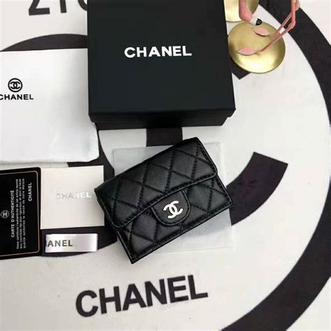 chanel card holder eu|Chanel card holder hk price.